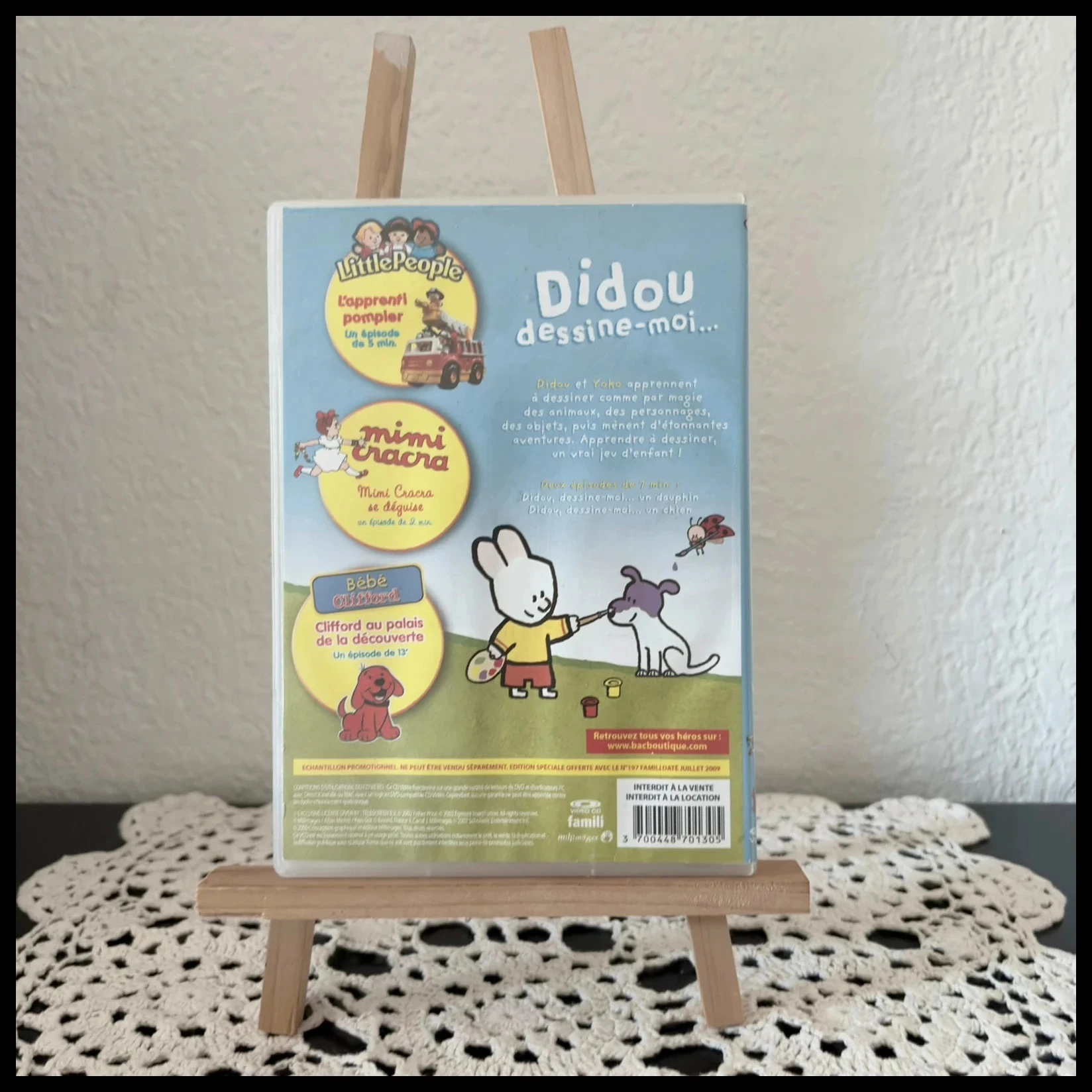 Didou draw me Volume 2 — DVD para jovens — Didou, Mimi Cracra e Baby Clifford – photo 2